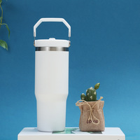 Regalo elegante barato superventas vaso deportes botella termo botella vasos con tapa taza de viaje listo para enviar