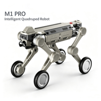 Robot quadrupède Copper Hammer M1 Pro avec double caméra 8MP GNSS RTK pour inspection de sécurité et institut de recherche universitaire ZY