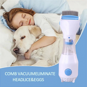 Removedor <span class=keywords><strong>de</strong></span> Pulgas para Mascotas, Limpiador <span class=keywords><strong>de</strong></span> Pelo Eléctrico, Peine para Aseo <span class=keywords><strong>de</strong></span> Mascotas, Atrapador <span class=keywords><strong>de</strong></span> Pulgas y Garrapatas, Cepillo <span class=keywords><strong>de</strong></span> Limpieza para Perros y Gatos - Product Image 3