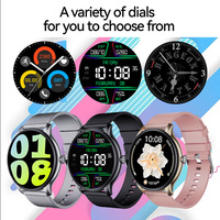 Montre connectée étanche multi-sports avec suivi de la fréquence cardiaque et de l'oxygène sanguin, fonction d'appel, compatible iPhone et Samsung Galaxy