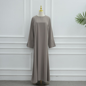 Ensemble Abaya Dubaï en dentelle 2 pièces, vêtements islamiques, Abaya Nida modeste, <span class=keywords><strong>robe</strong></span> musulmane <span class=keywords><strong>pour</strong></span> femme avec <span class=keywords><strong>hijab</strong></span> assorti, <span class=keywords><strong>pour</strong></span> <span class=keywords><strong>mariage</strong></span> et fête - Product Image 5