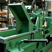 Presse à balles hydraulique horizontale pour ferraille, machine à presser la ferraille, les canettes en aluminium, le cuivre pour usine de recyclage des métaux