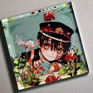 Support de bureau personnalisé en acrylique pour personnage d'<span class=keywords><strong>anime</strong></span>, double face, holographique, transparent, pour personnage de dessin animé - Product Image 1