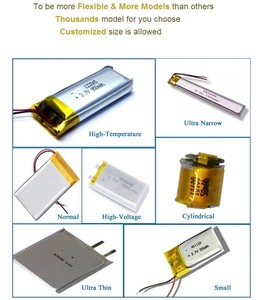 Customized good price lithium polymer battery 902040 3,7 V 720mAh LiPo battery for smart devices - Product Image 5