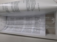 Viscosimètre Ubbelohde (ASTM) 52500 SI Analytics 285400501, calibré pour la mesure manuelle, ISO 3105