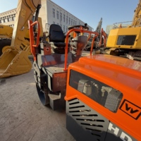 Rodillo Compactador Usado de Gran Rendimiento Hamm HD50 de 5 Toneladas, Mini Rodillo Compactador de Segunda Mano Hamm HD50 en Buenas Condiciones