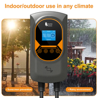 Chargeur EV Feyree DLB Type 2 intelligent 32A avec fonction d'équilibrage de charge EVSE Wallbox, application, 11KW/22KW, station de charge rapide pour voiture électrique