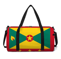 Sac de voyage à bandoulière avec drapeau des Bermudes, best-seller, sac de sport, sac de voyage pour le week-end, confortable et portable