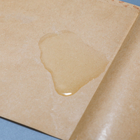 Emballages jetables de bretzels à double ouverture Pochettes en papier hygiénique résistant à l'huile pour sandwichs, bouffées de beignets et articles de boulangerie