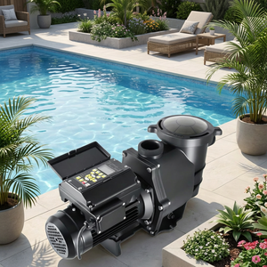 <span class=keywords><strong>Pompe</strong></span> de <span class=keywords><strong>piscine</strong></span> programmable à fréquence variable Jade J250015 2,5 CV en cuivre, multi-vitesses, 230 V, installation facile - Product Image 1