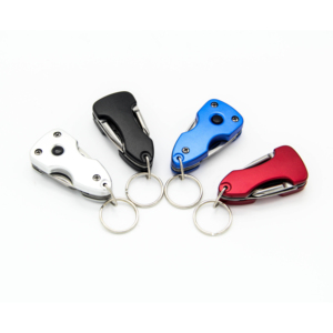 Porte-clés pliant multifonctionnel portable Utilisation quotidienne de <span class=keywords><strong>mini</strong></span>-outils multifonctionnels avec LED - Product Image 2
