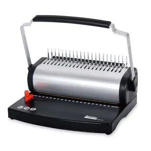 SG-U615 Plastic Comb Binding Machine A4 Letter Paper Hole Punch Binding Machine For Sale