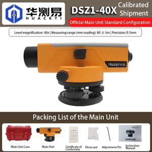 Nivel de Topografía Huaceyi de Alta Precisión de 0.7 mm, 40x, DSZ1-40X |   Nivelación Rápida |   Rendimiento Estable |   Construcción de Plástico - Product Image 5