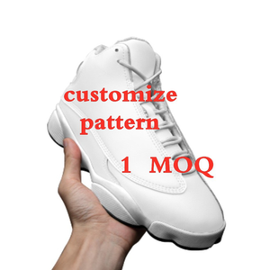 Chaussures de basket-ball avec logo personnalisable, conception de logo imprimée en 3D OEM ODM, chaussures de basket-ball classiques de haute qualité pour hommes - Product Image 6