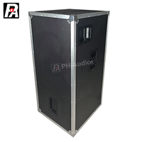 Système de sonorisation professionnel à double subwoofer, enceintes de scène passives robustes, puissance de sortie 500W, connexion XLR sans fil pour scènes