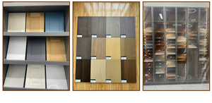 Nuevo estilo, la fábrica fabrica armarios abiertos personalizados hechos de madera maciza - Product Image 3