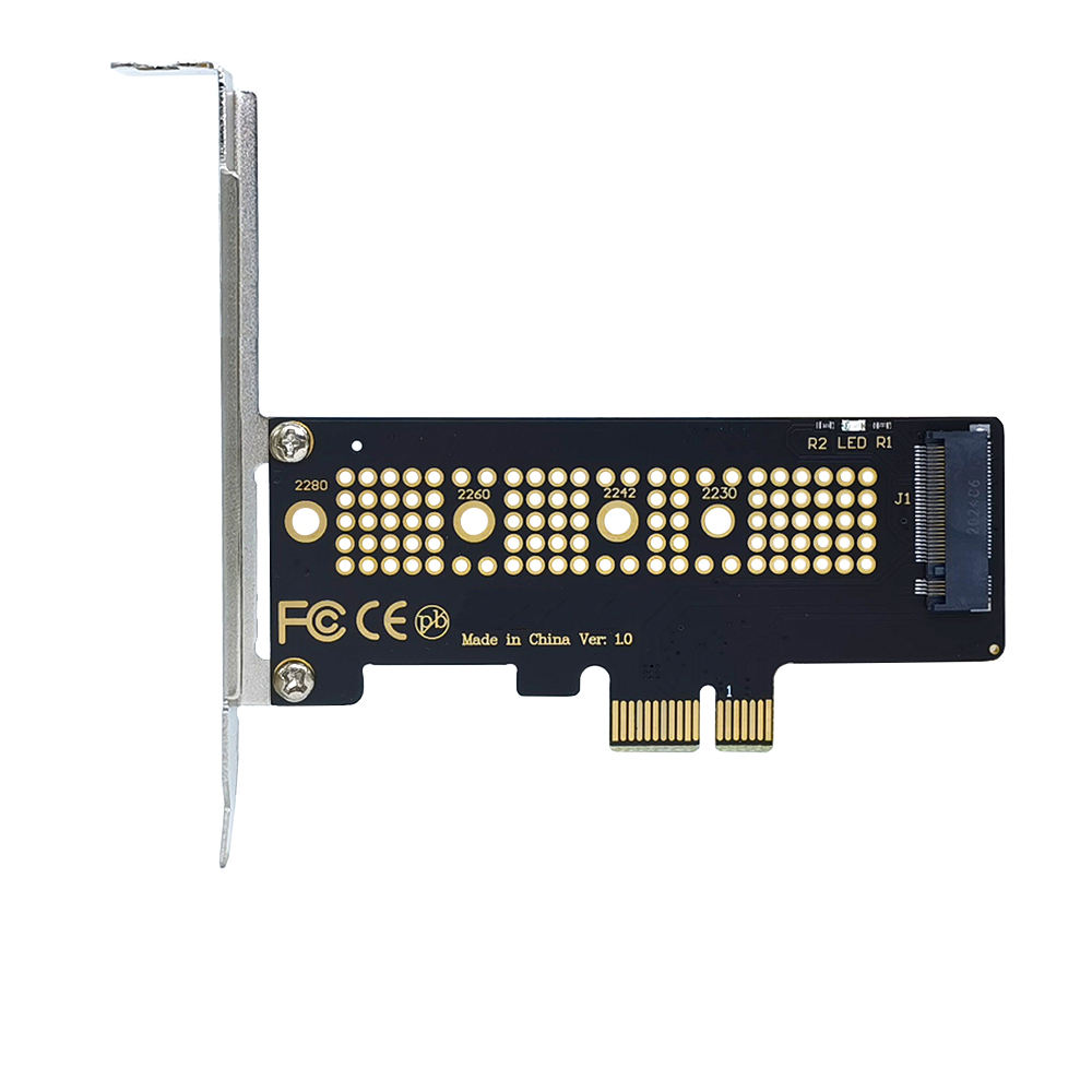 NVMe M Key SSD to PCI-E X1 X4 X8 X16 Expansion Card