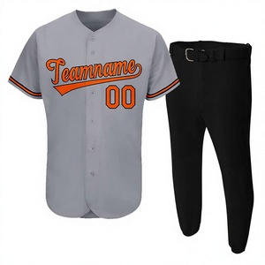 Camisetas Deportivas con Cierre de Botones para Clientes Exigentes, Bordado 3D Personalizado, Pantalones de Malla Transpirable con Estampado de Bandera hasta el Tobillo - Product Image 1