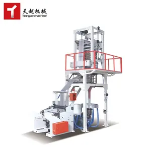 Tianyue 65 65 1400 1600 600Mm 7-laags Co-Extrusie Ldpe Pe Film Extrusie Blaas Extruder Machine