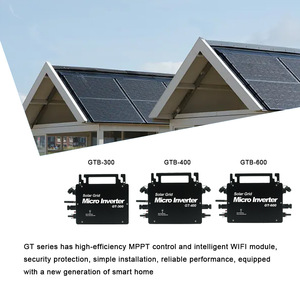 Microinversor Solar para Red Eléctrica GT-600 600W 220V DC AC de Salida Única para Sistema de Paneles Solares - Product Image 5