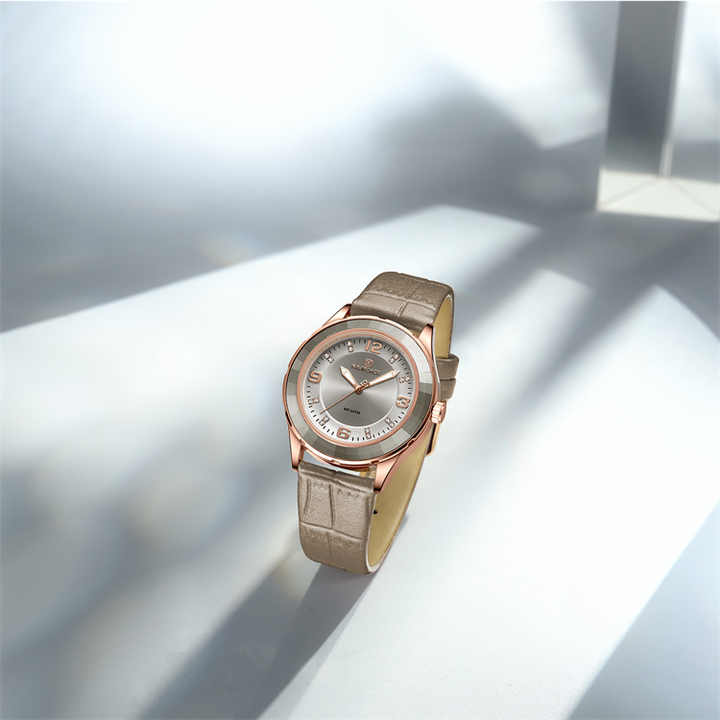 NAVIFORCE 5040 RGGYGY New Ladies watches Fashion quartz watch for women with Alloy case 3ATM waterproof wristwatch