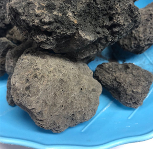 Pierres de lave naturelles, capacité de cuisson haute qualité, couleur noire - Product Image 4