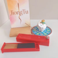 Boîte portable personnalisée de 10g pour bâtonnets d'encens aromatiques en bois, support magnétique, mini format de poche, bâtonnets d'encens naturels pour la maison, le yoga et le spa