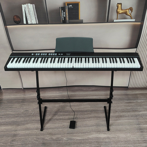 Đàn Piano Có Thể Gập Lại 88 Phím Tiêu Chuẩn Cảm Ứng Nhạy Cảm Bàn Phím Di Động Thông Minh Phiên Bản Gấp Đàn Piano Kỹ Thuật Số <span class=keywords><strong>Midi</strong></span> Bluetooth Yimo3001 - Product Image 3