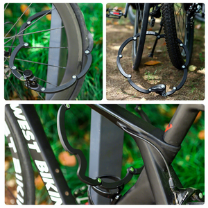 <span class=keywords><strong>Cadenas</strong></span> pliable à code pour vélo, antivol, sécurité renforcée, pour vélo électrique, chaîne, câble, accessoires de cyclisme - Product Image 6