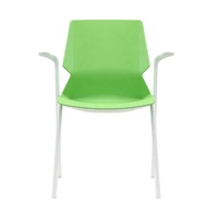 Chaise de scholl en plastique durable avec accoudoir chaise de bureau pour salle de conférence