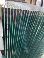 SGP 6.38mm 6mm 8mm 25mm 12mm 20mm 24mm coloré clair trempé Triple Low E verre feuilleté pour salle à manger en plein air pour murs rideaux