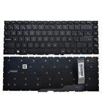 SP Spanish Snap-on RGB Backlit Keyboard untuk MSI Creator Z16 MS-1571 Z16-A11U A11UE A11UET Summit B15 A11M A11SB A11SBL Keyboard