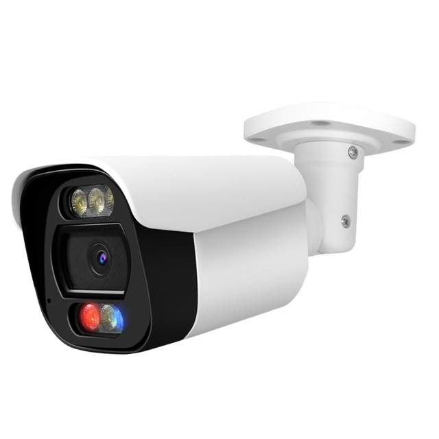 8MP AI Human Detection H.265 IP66 Waterproof PoE Best Outdoor Security System 4K Full Color Outdoor IP Camera for Home CMOS NVR