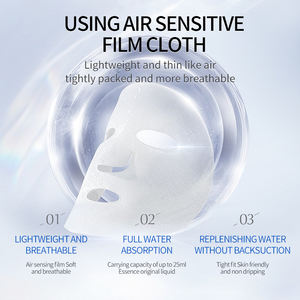 Masker Wajah Bio-Kolagen untuk Wanita, Berbahan Katun Organik, Melembapkan Secara Mendalam, Anti-Penuaan, dan Mengangkat Kulit - Product Image 6