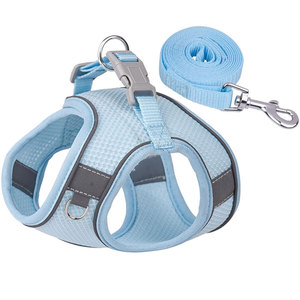Conjunto de Arnés para Perros y Gatos OEM para Mascotas Pequeñas, Arnés Ajustable para Cachorros y Gatos, Arnés Reflectante para Mascotas, Conjunto de Arnés y Correa para Perros - Product Image 4