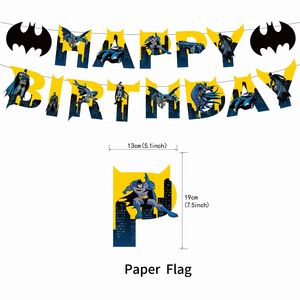 Banderoles en papier sur le thème de l'anniversaire de Spider-Man Peter Parker pour garçons avec un topper de gâteau, couleur et taille personnalisables, montage facile - Product Image 3