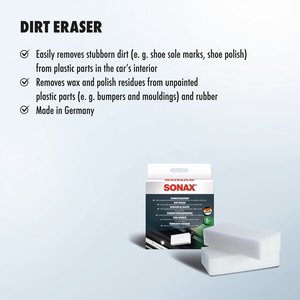 Esponja mágica de alta calidad para eliminar manchas difíciles en el interior y exterior del coche, 2 piezas. - Product Image 2