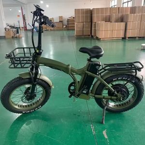 Bicicletas eléctricas para adultos Bicicleta eléctrica F20 Plegable Aleación de aluminio de 20 pulgadas Marco conveniente Aleación de aluminio Ebike - Product Image 3