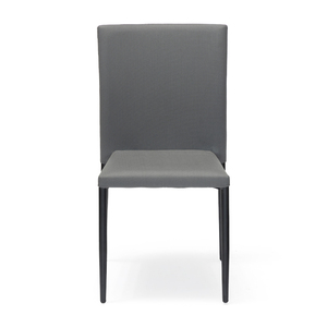 (E7538) Sillas de Comedor de Tela Completamente Tapizadas con Patas de <span class=keywords><strong>Metal</strong></span> para Restaurante al Aire Libre - Product Image 4