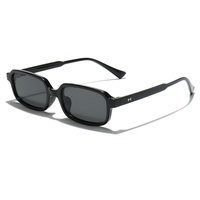 LBashades SZ3215 Vintage UV400 Lunettes de soleil personnalisées à petite monture Lunettes de soleil rectangulaires Rivet Retro Square Shades