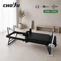 Reformer Pilates Portable et Pliable, Machine d'Entraînement Corporel Durable et Réglable, OEM ODM Reformer Pilates pour Studios et Bien-être