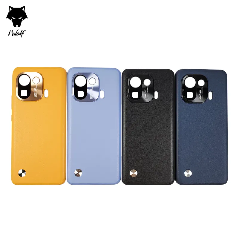 iWolf High quality Phone Cover PC+PU Leather phone shell Phone Case For xiaomi 11/xiaomi 11pro case
