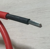 Hochwertiges Solarkabel 4 AWG Nagetierresistent UV-Beständig DC PV-Kabel