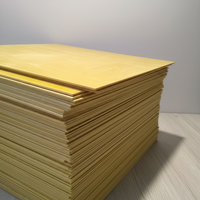 Lámina de Fibra de Vidrio Epoxi 3240 de Alta Dieléctricidad, Placa de Resina Aislante Amarilla Resistente al Calor, Equivalente a FR4 G10 para Transformadores