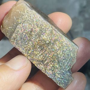 도매 희귀 천연 거친 격자 태양 돌 메트로 샤워 무지개 크리스탈 보석 원시 일석 - Product Image 4