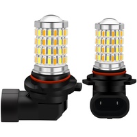 Nouveaux phares LED 12V 6000K et feux de brouillard/de conduite H11/H9/H8 9005/9006, feux de jour universels pour voitures