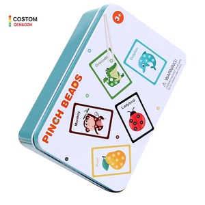 New Product Clip Bead Number Color Matching Montessori Multi Function Children Educational Learning Toys for Kids Toddler Boys - Product Image 1