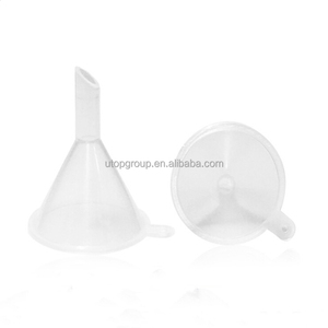 Atacado semi-transparente plástico PP material mini funil para cosméticos líquidos, perfume, óleos - Product Image 4