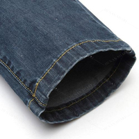 Machine à coudre automatique pour ourlets de jeans et pantalons, machine à ourler industrielle