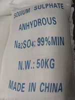 Sulfate de sodium anhydre 99% SSA en poudre pour la fabrication de savon en barre et de savon transparent